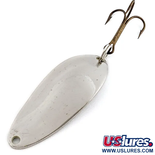 Vintage  Eppinger Dardevle Devle-Dog 5300, 1/3oz nickel fishing spoon #19776