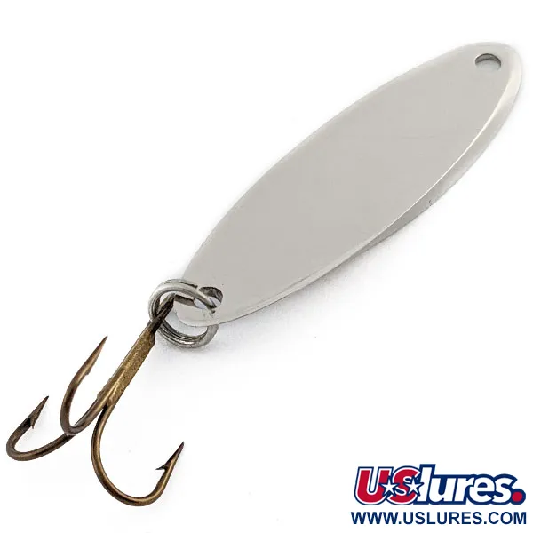 Vintage  Acme Kastmaster, 3/8oz nickel/blue fishing spoon #19784