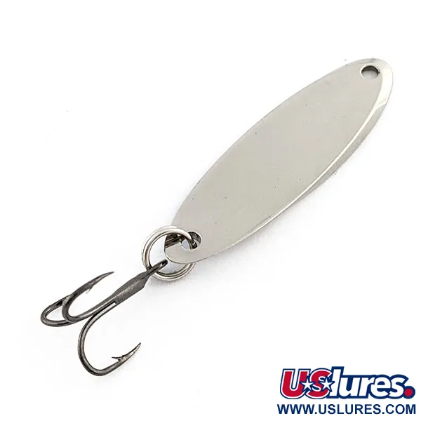 Vintage  Acme Kastmaster, 1/4oz nickel/blue fishing spoon #19787