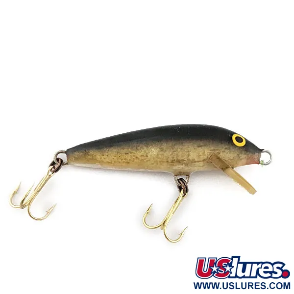 Vintage   Rapala Original Floater F5, 3/32oz G (gold) fishing lure #19789