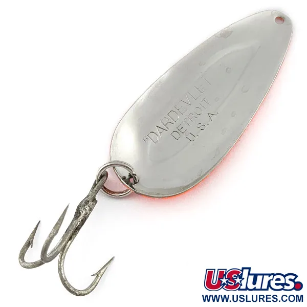 Vintage  Eppinger Dardevle Dardevlet, 3/4oz Ladybug fishing spoon #19836