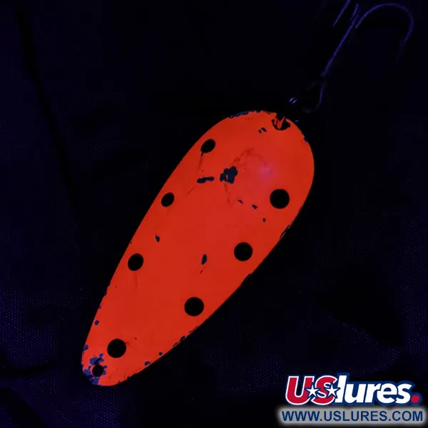 Vintage  Eppinger Dardevle Dardevlet, 3/4oz Ladybug fishing spoon #19836