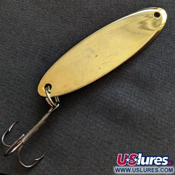 Vintage  Acme Kastmaster, 1oz gold fishing spoon #19838