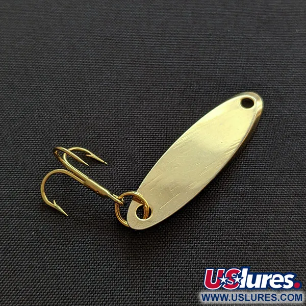 Vintage  Acme Kastmaster, 1/8oz gold fishing spoon #19840