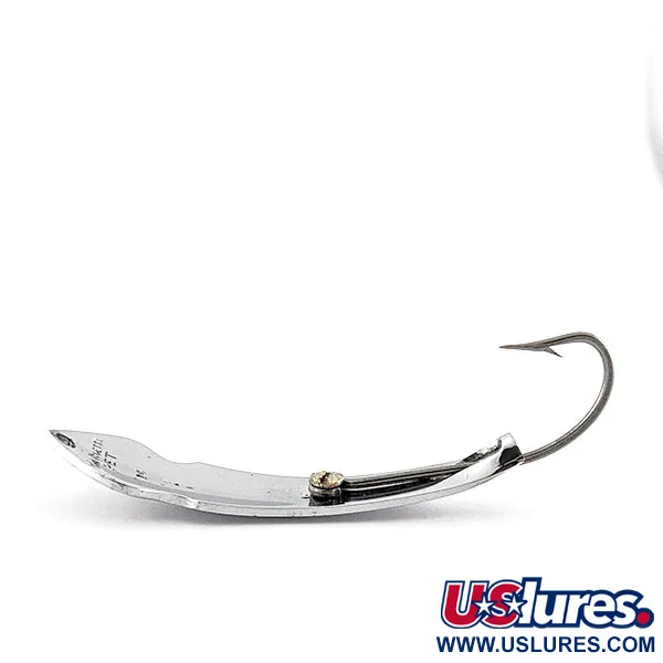 Vintage   Tony Accetta Pet Spoon 14, 1/4oz никель fishing spoon #19847