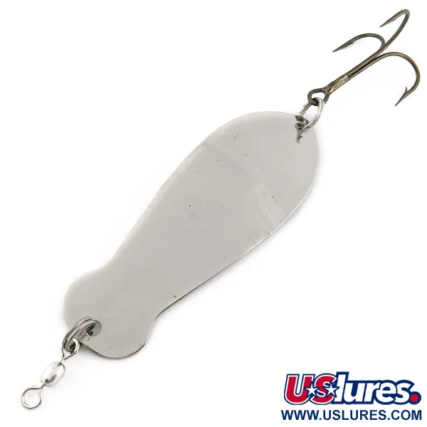 Vintage  K-B Bait K-B Spoon 4, 1 3/4oz nickel fishing spoon #19850