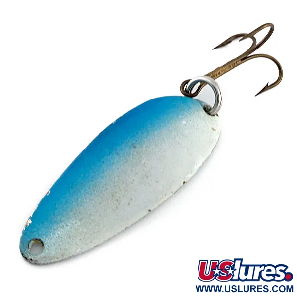 Vintage  Seneca Little Cleo (Hula Girl), 1/3oz blue/white fishing spoon #19861