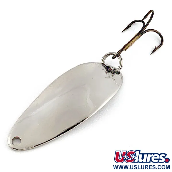 Vintage  Seneca Little Cleo (Hula Girl), 1/3oz nickel fishing spoon #19871