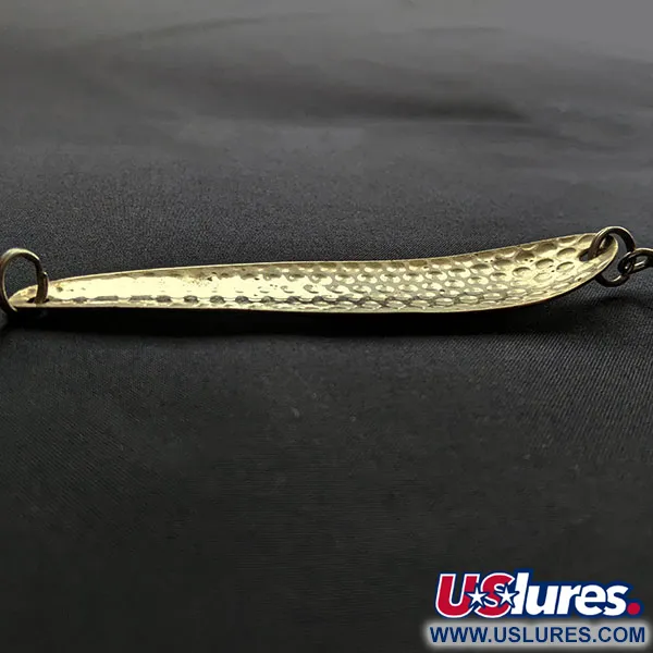 Vintage  Renosky Lures Pirate Spoon 55, 2/5oz gold fishing spoon #19885