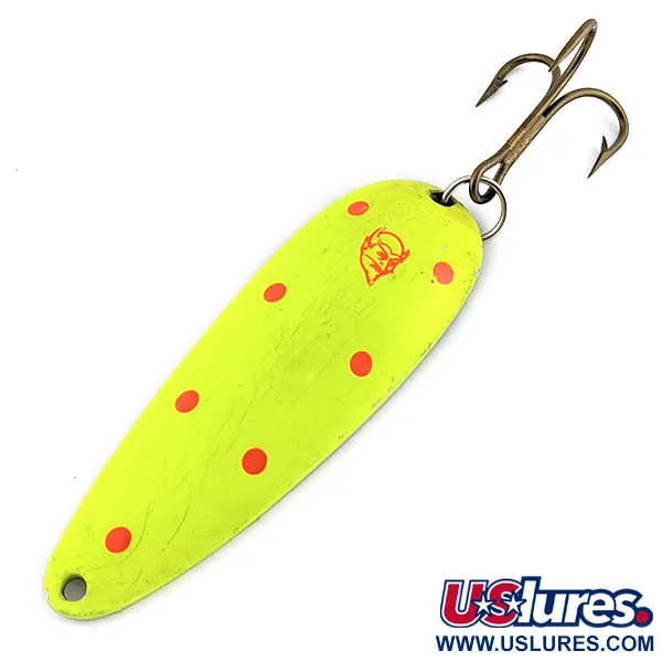 Vintage  Eppinger Rok’t Dardevle, 1 3/4oz Clown fishing spoon #19915