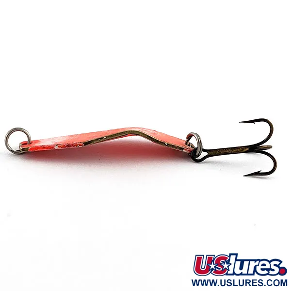 Vintage  Z-RAY Lures Z-ray, 1/4oz pink UV fishing spoon #19919