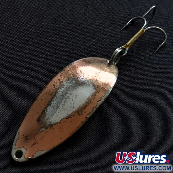 Vintage  Seneca Little Cleo (Hula Girl), 1/2oz copper fishing spoon #19929
