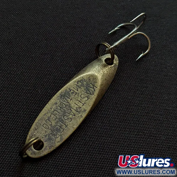 Vintage  Acme Kastmaster, 1/8oz brass fishing spoon #19942