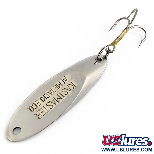 Vintage  Acme Kastmaster, 1/2oz nickel fishing spoon #19945