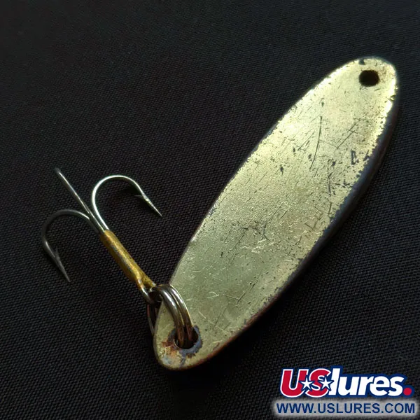 Vintage  Acme Kastmaster, 3/4oz Fire tiger/gold fishing spoon #19946