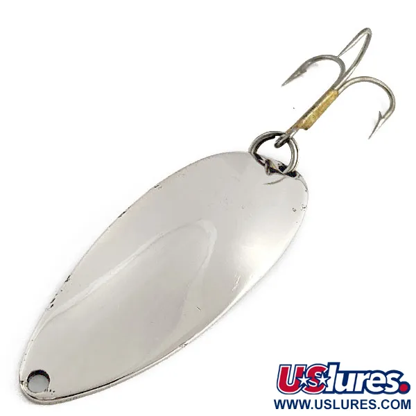 Vintage  Seneca Little Cleo (Hula Girl), 1/2oz nickel fishing spoon #19948