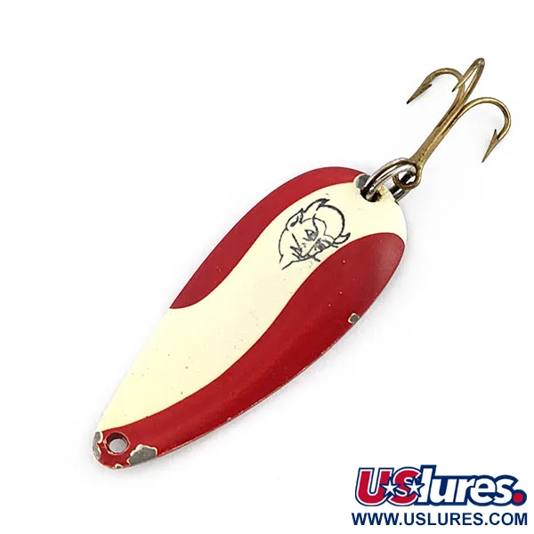 Vintage  Eppinger Dardevle Spinnie, 1/3oz Red Devle fishing spoon #19967