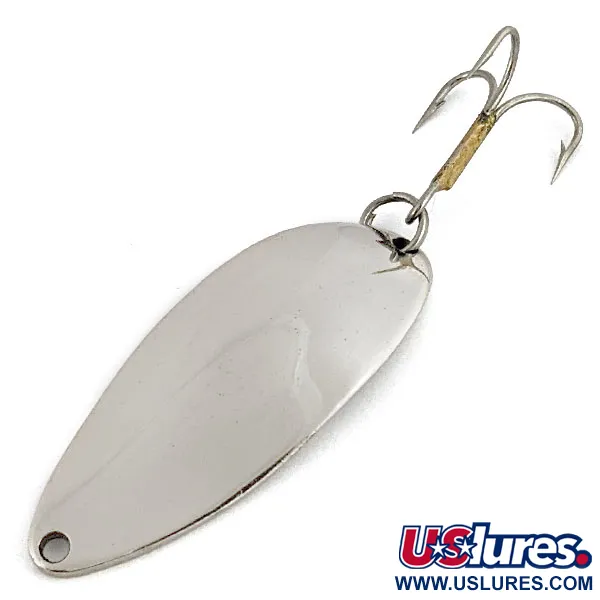 Vintage  Seneca Little Cleo (Hula Girl), 1/2oz nickel fishing spoon #19970