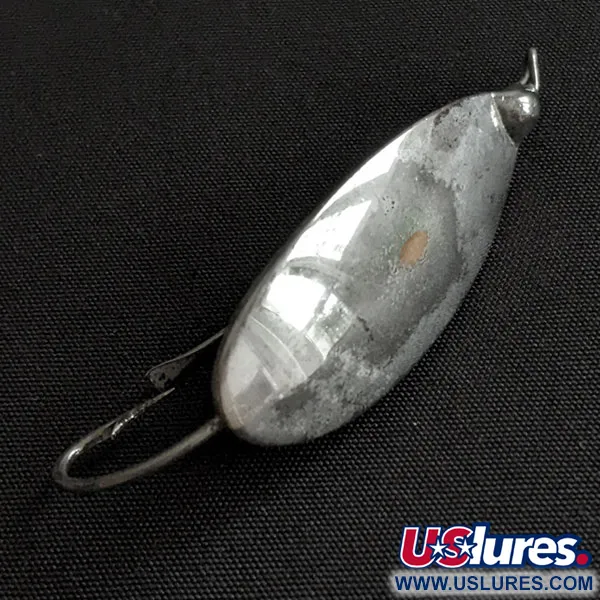 Vintage   Johnson Silver Minnow, 1/4oz silver fishing spoon #19990