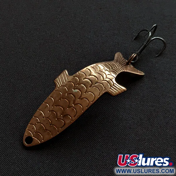 Vintage   Acme Phoebe, 1/4oz copper fishing spoon #20016