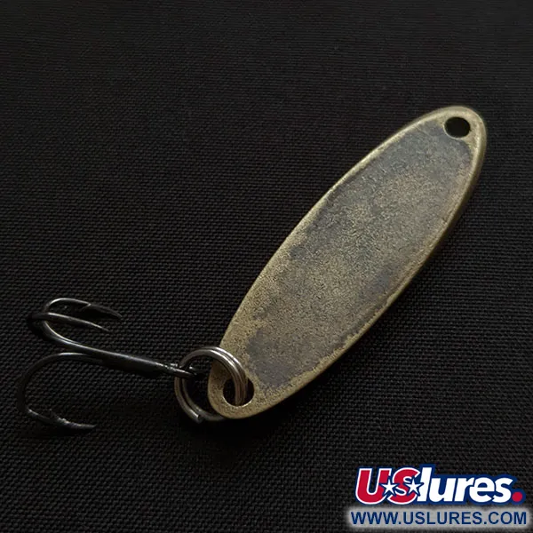 Vintage  Acme Kastmaster, 1/4oz brass fishing spoon #20028