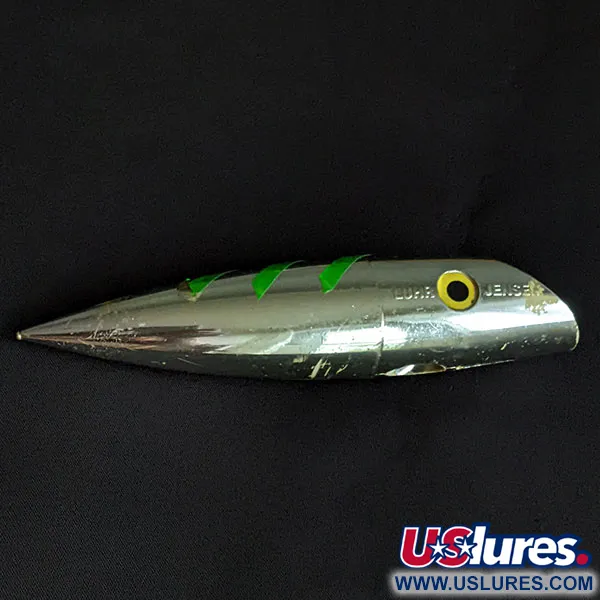 Vintage   Luhr Jensen J-Plug Silver bulle, 1/2oz silver bullet fishing lure #20031