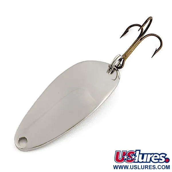 Vintage  Seneca Little Cleo (Hula Girl), 1/3oz nickel fishing spoon #20041