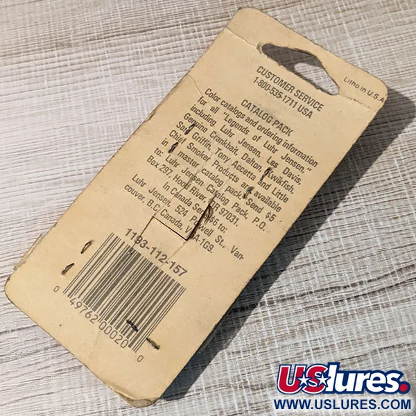   Luhr Jensen Hus-Lure, 1/16oz red fishing spoon #20062