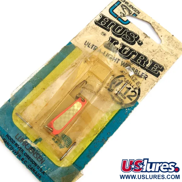   Luhr Jensen Hus-Lure, 1/16oz red fishing spoon #20062