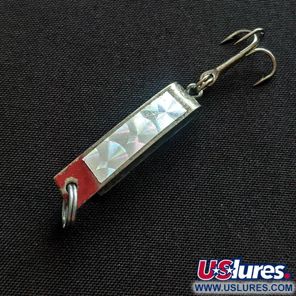 Vintage  South Bend Super-Duper 501, 3/32oz nickel fishing spoon #20084