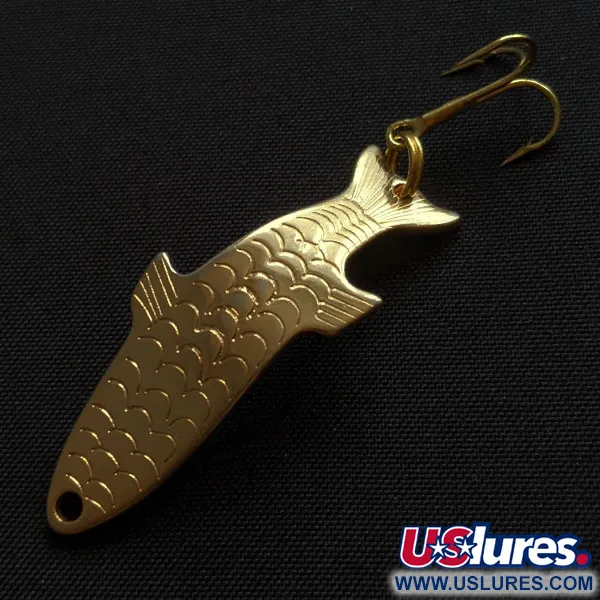 Vintage   Acme Phoebe, 1/8oz gold fishing spoon #20086