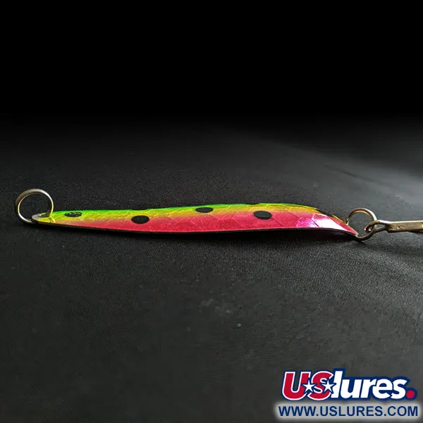 Vintage  Silver Horde / Gold Star  Silver Horde Gold Star KF 5H, 3/5oz rainbow/silver fishing spoon #20088