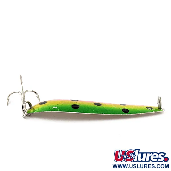 Vintage  Silver Horde / Gold Star  Silver Horde Gold Star KF 5H, 3/5oz rainbow/silver fishing spoon #20088