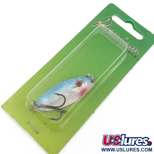   Wahoo Key Largo Swim'n Fin, Rattl, 1/4oz rainbow blue fishing spoon #20092
