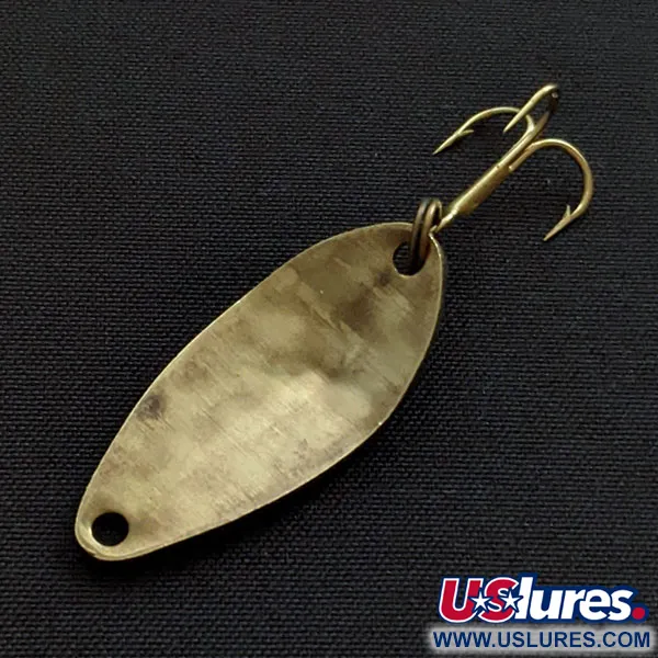 Vintage   Acme Little Cleo bubbles, 1/8oz gold fishing spoon #20115