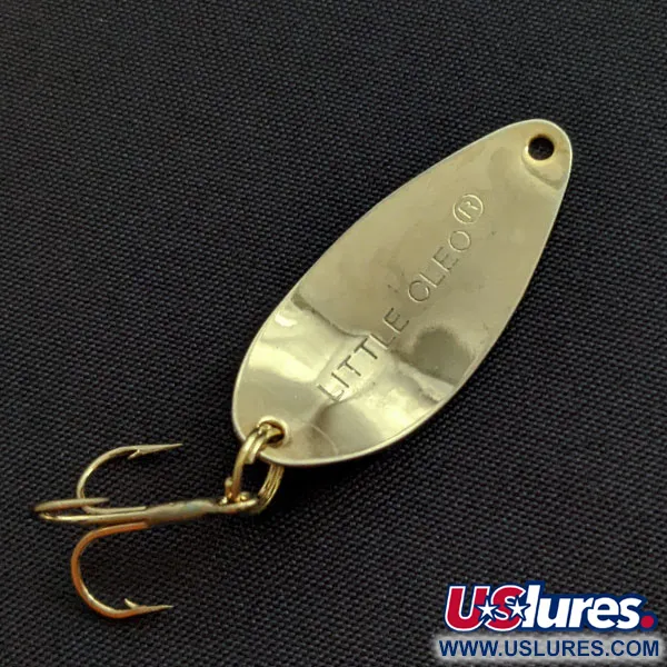 Vintage   Acme Little Cleo, 1/16oz gold fishing spoon #20117