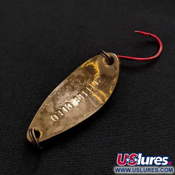 Vintage   Seneca Little Cleo, 3/16oz copper/red fishing spoon #20220