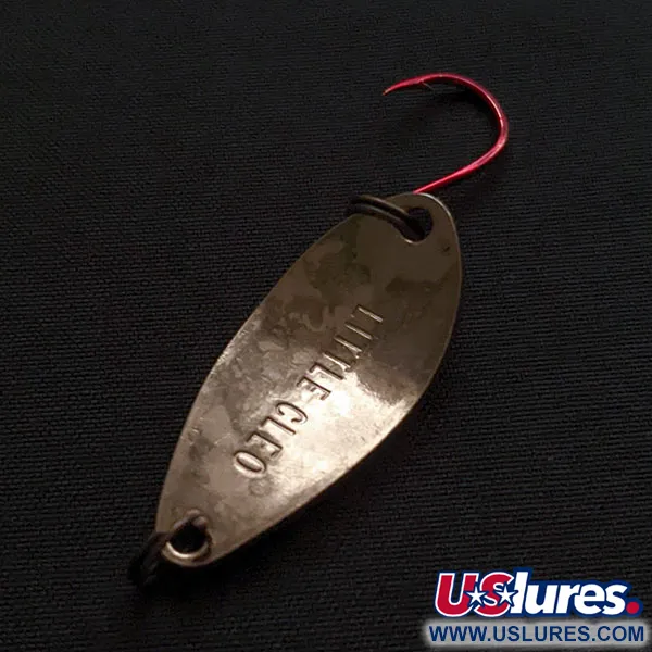 Vintage   Seneca Little Cleo, 3/16oz copper/red fishing spoon #20220