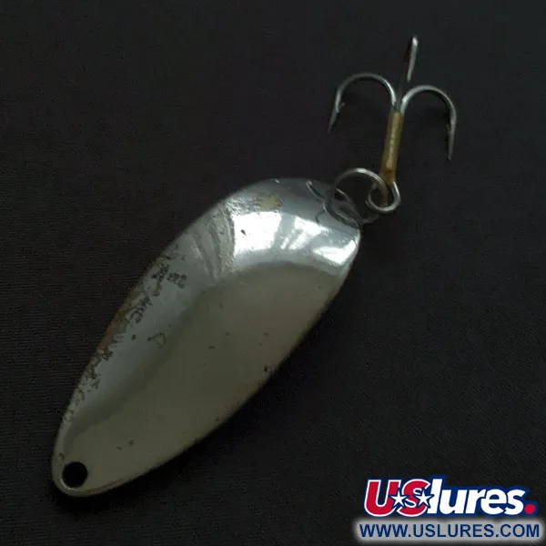 Vintage  Seneca Little Cleo (Hula Girl), 1/2oz nickel fishing spoon #20222