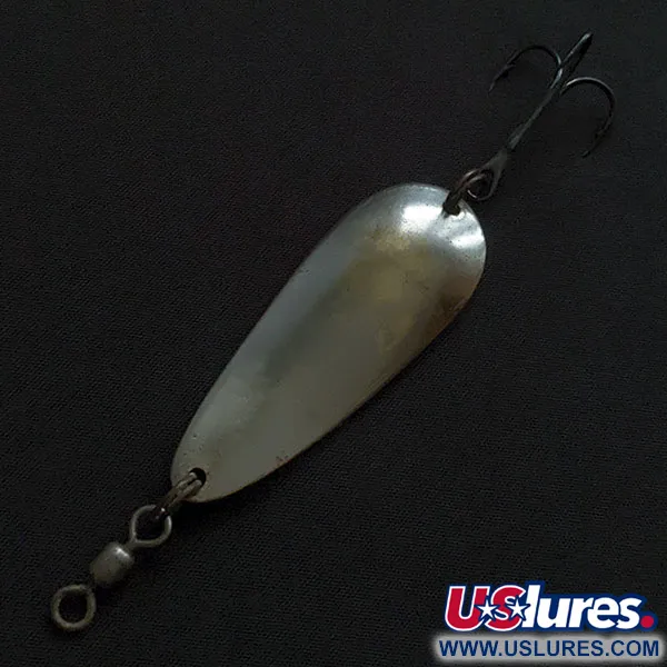 Vintage   Gibbs Tempter, 1/2oz nickel fishing spoon #20229