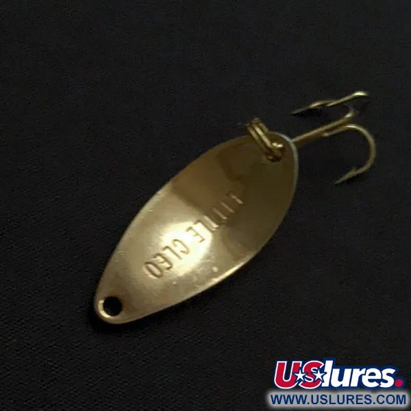 Vintage   Acme Little Cleo, 1/8oz gold fishing spoon #20234
