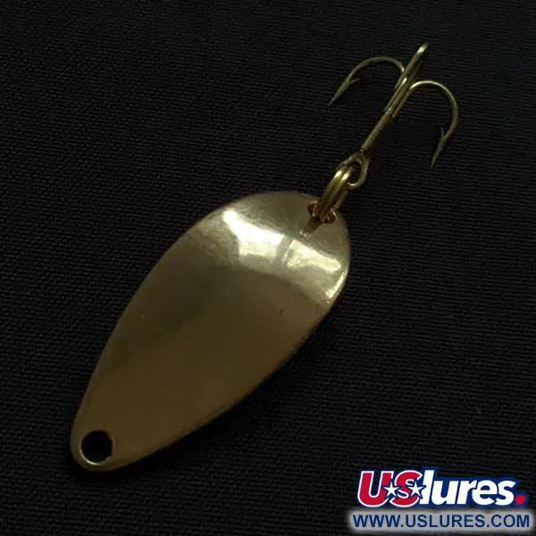 Vintage   Acme Little Cleo, 1/8oz gold fishing spoon #20234