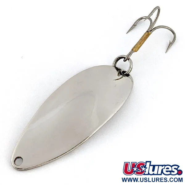 Vintage  Seneca Little Cleo (Hula Girl), 1/2oz nickel fishing spoon #20236