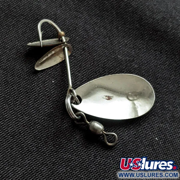 Vintage  Hildebrandt Spinners Hildebrandt 2 Flicker Spinner, 3/64oz nickel fishing #20255