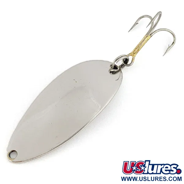 Vintage  Seneca Little Cleo (Hula Girl), 1/2oz nickel fishing spoon #20327