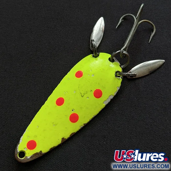 Vintage  Eppinger Dardevle Imp Klicker, 2/5oz Clown fishing spoon #20333