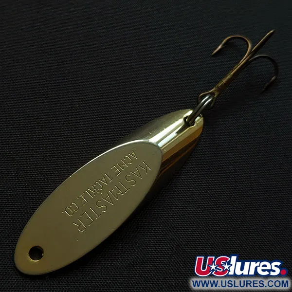 Vintage  Acme Kastmaster, 3/8oz gold fishing spoon #20337
