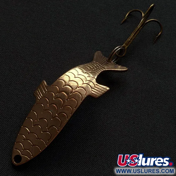 Vintage   Acme Phoebe, 1/4oz copper fishing spoon #20339