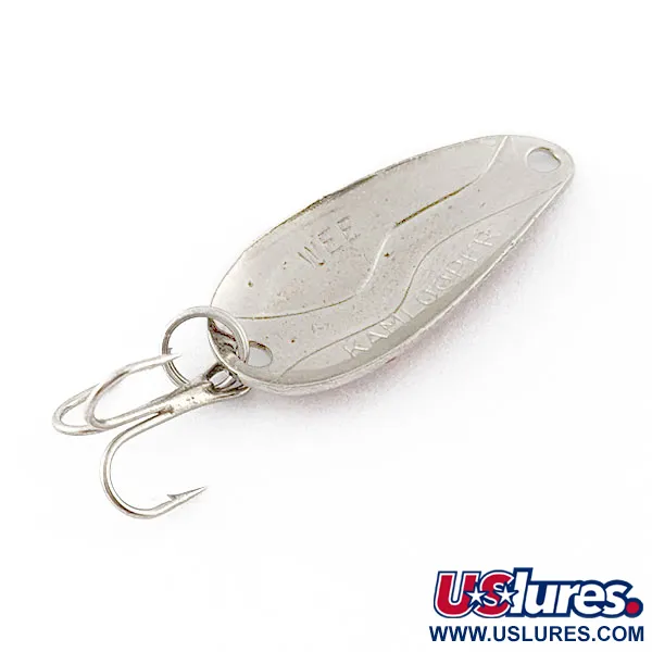 Vintage  Acme Kamlooper Wee, 1/8oz red/black/nickel fishing spoon #20356