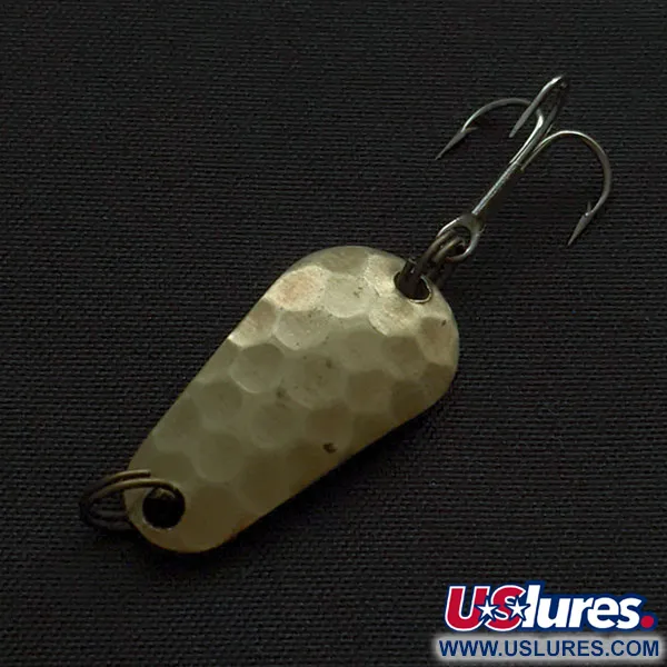 Vintage  Acme Wob-L-Rite, 1/8oz brass fishing spoon #20363